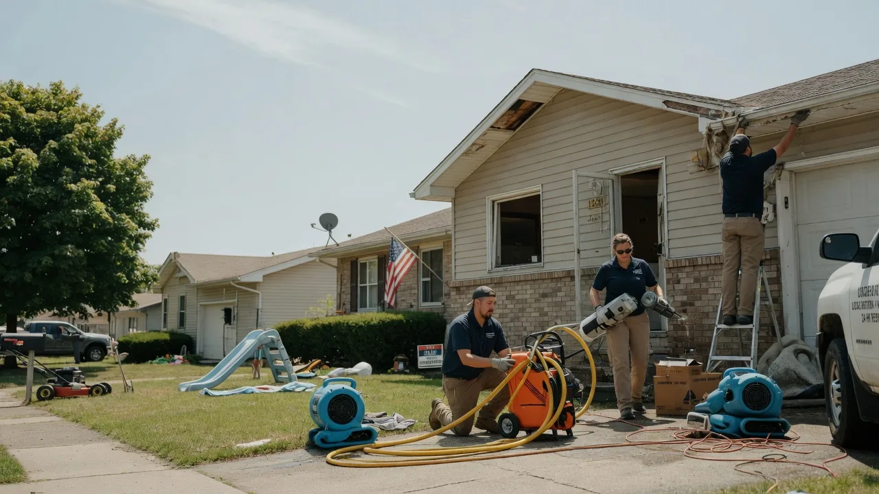 Water Damage Restoration in New Plymouth, OH near me